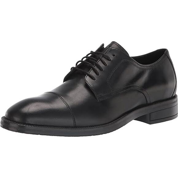 NWT Cole Haan Men’s Modern Essentials Waterproof Cap Oxford – Black, 9.5 US - Picture 2 of 7